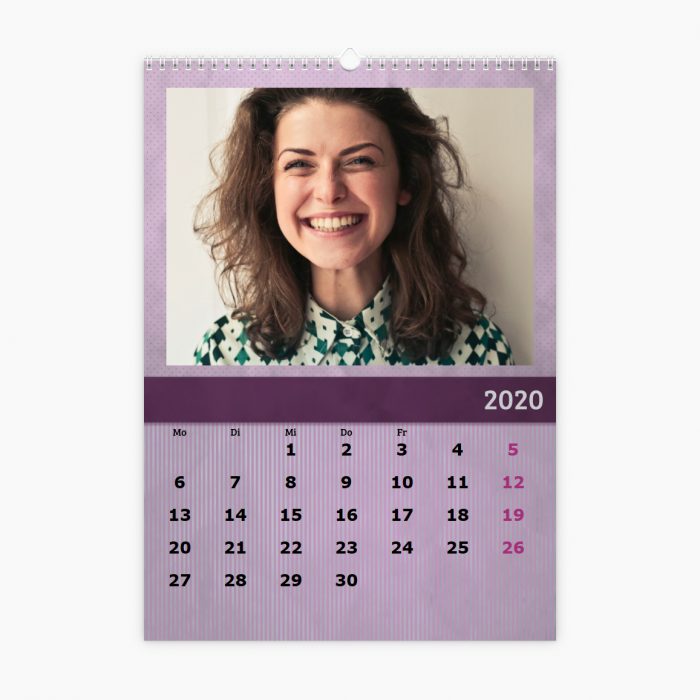 Fotolkalender - Violett