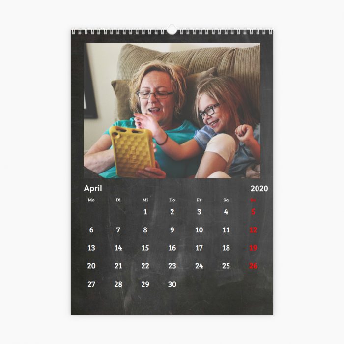 Fotokalender - Schultafel