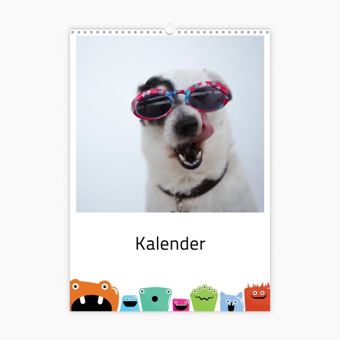 Fotokalender - bunte Monster