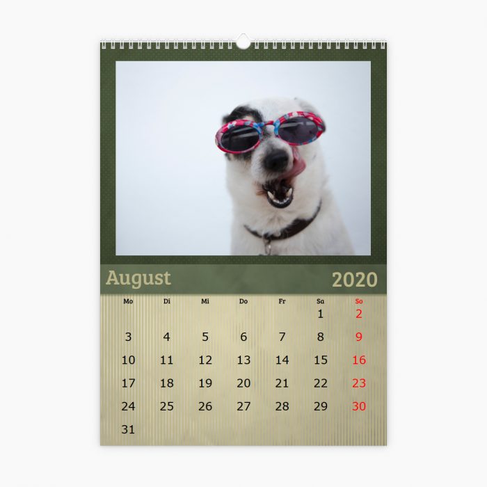 Fotokalender - grün