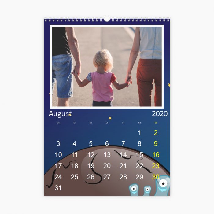 Fotokalender - kleines Monster