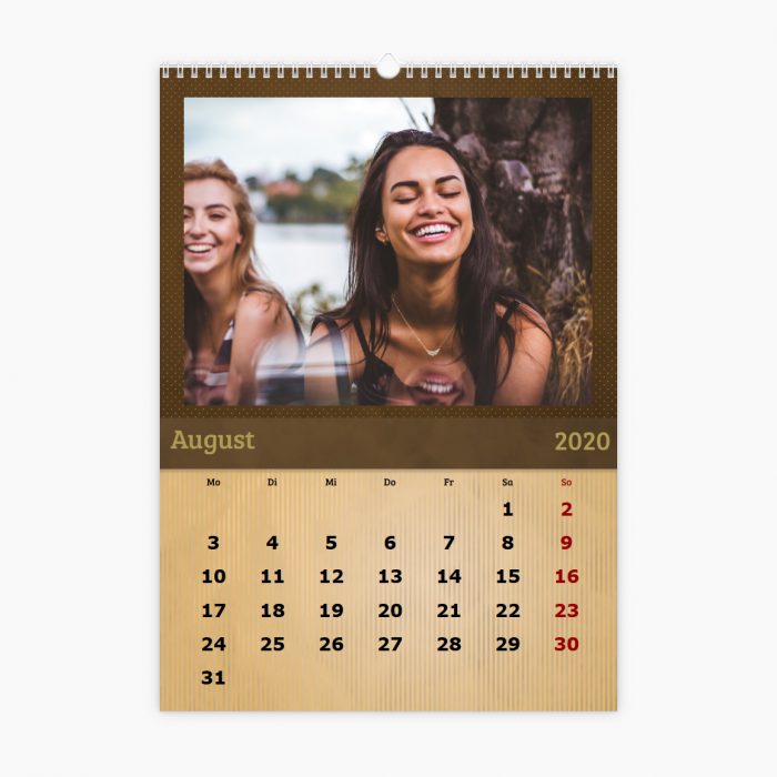 Fotokalender - braun