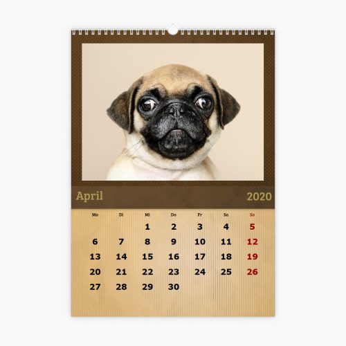 Fotokalender - braun