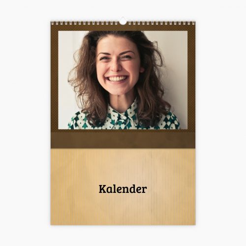 Fotokalender - braun