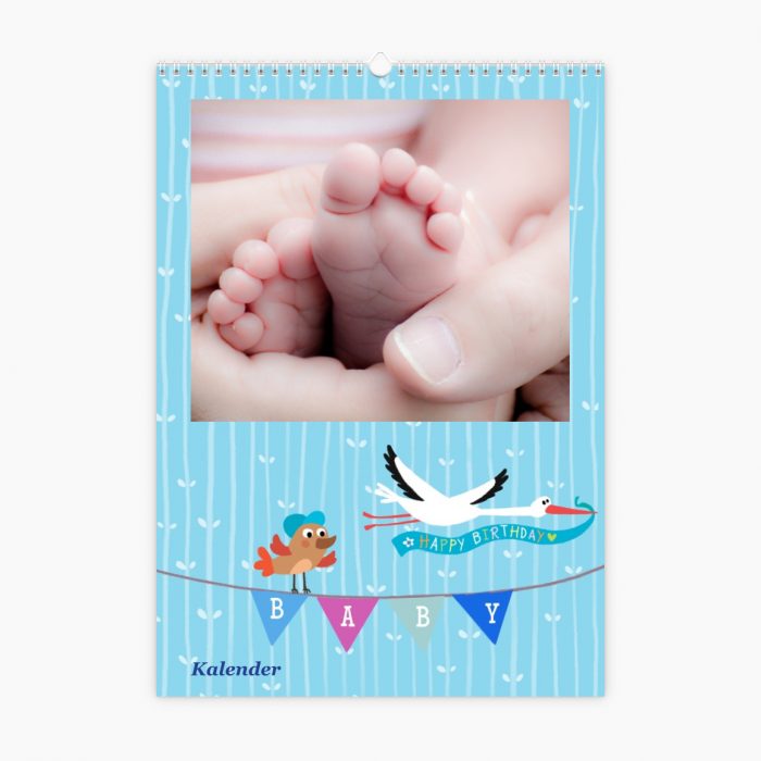 Fotokalender - Babyblau