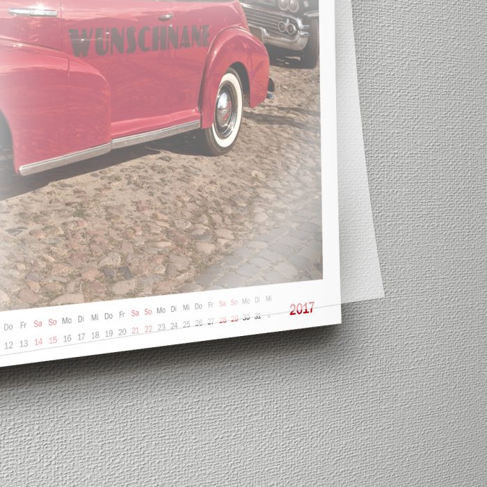 Wandkalender Auto