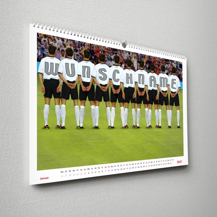 Wandkalender Fussball