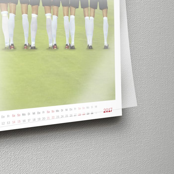 Wandkalender Fussball