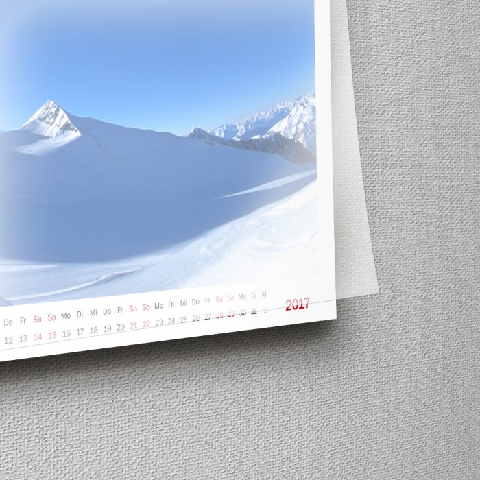 Wandkalender für Herren