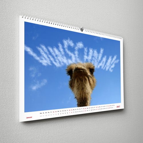 Wandkalender Tiere