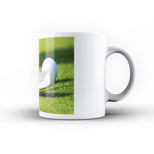 Tasse mit Golf-Motiv