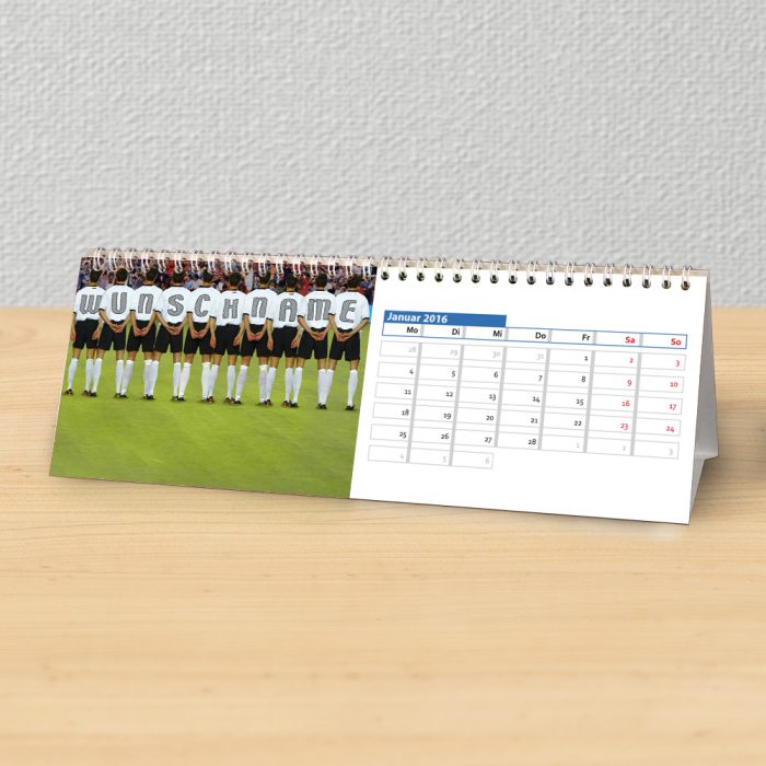 Tischkalender für Fussballfans
