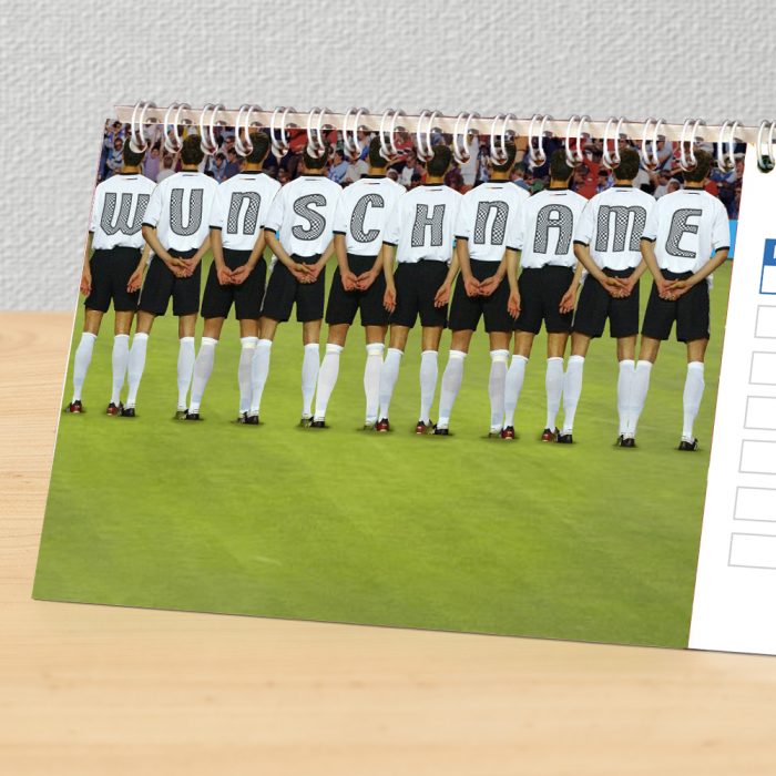 Tischkalender für Fussballfans