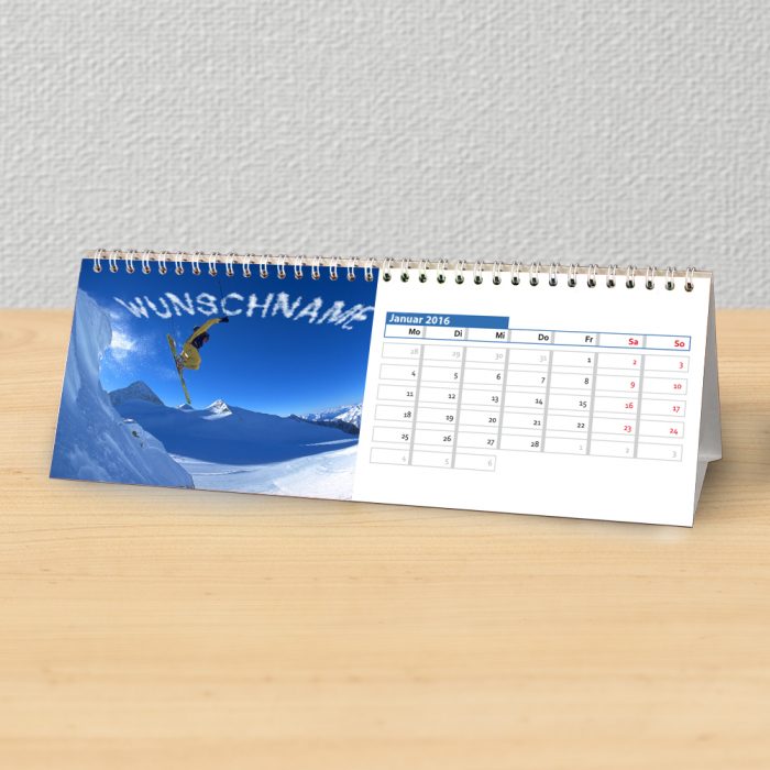 Tischkalender für Herren