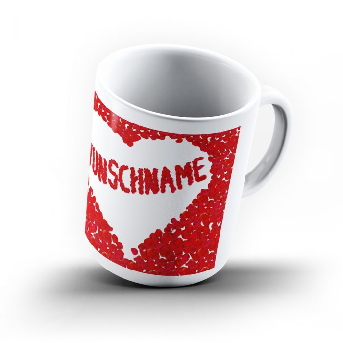 Tasse mit Namen für Verliebte